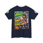 I’m Done With Edibles — Toilet Seatbelt Humor Back Graphic Tee