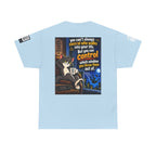 You Can't Control Who Walks In — Sarcastic Window Humor Back Graphic Tee