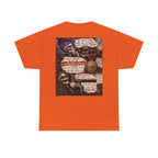 Mental Health Awareness T-Shirt — Gothic Skull Collage with Encouraging Quotes