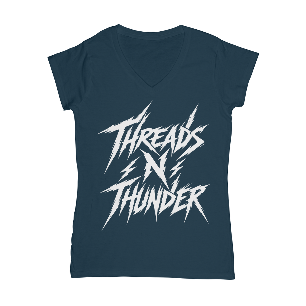 Falling Rocks COllection Classic Women's V-Neck T-Shirt