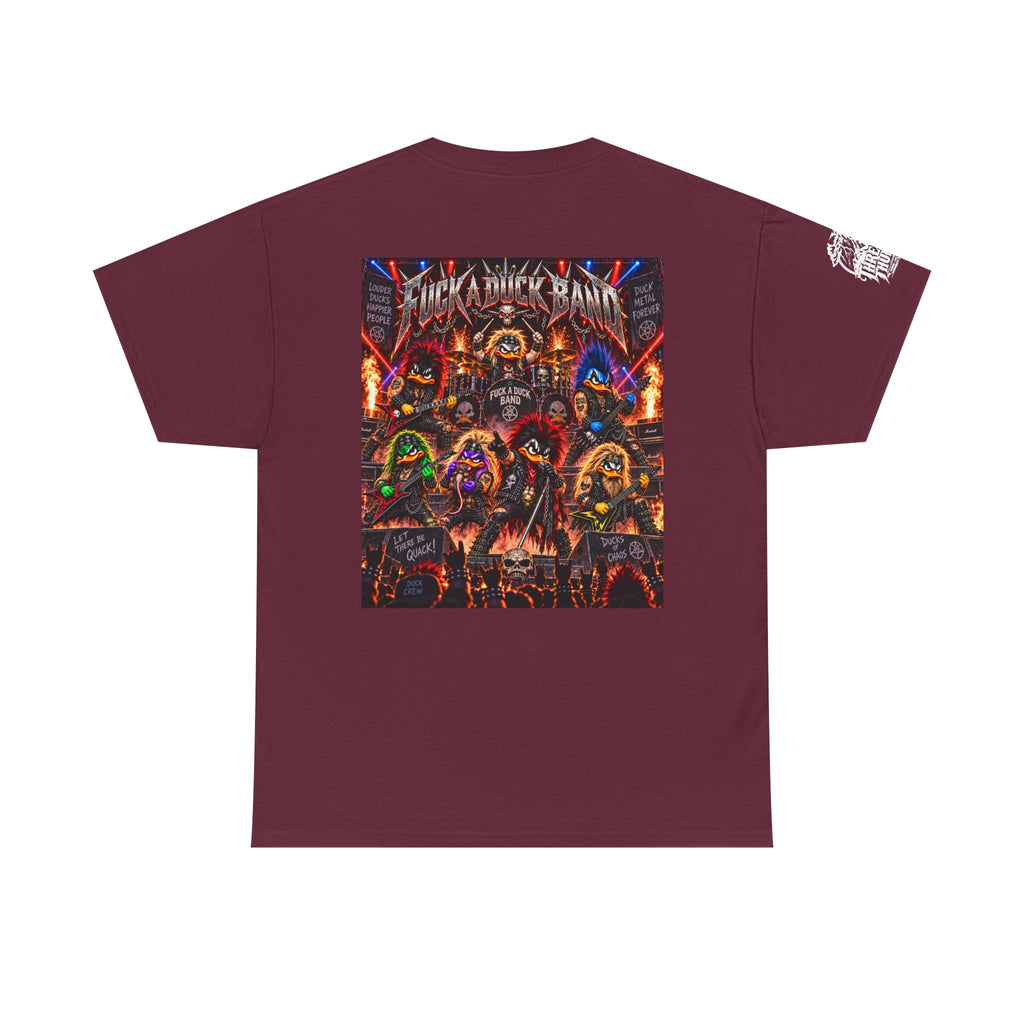 FUCK A DUCK BAND — Heavy Metal Monster Show Back Graphic Tee