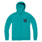 angry can man Premium Adult Zip Hoodie