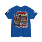 Grown Woman With Anxiety and 90s Gangsta Rap Back Graphic Tee