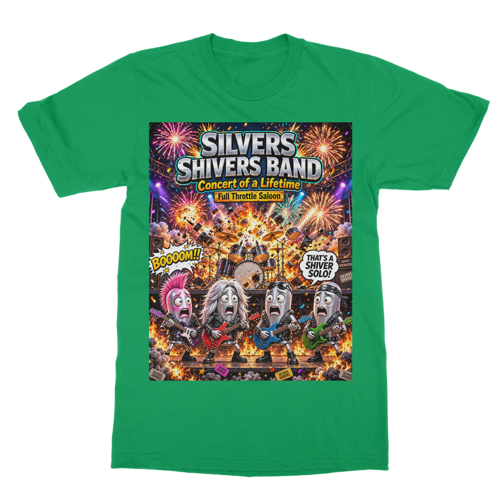 The Silver Shivers Band T-Shirt Dress