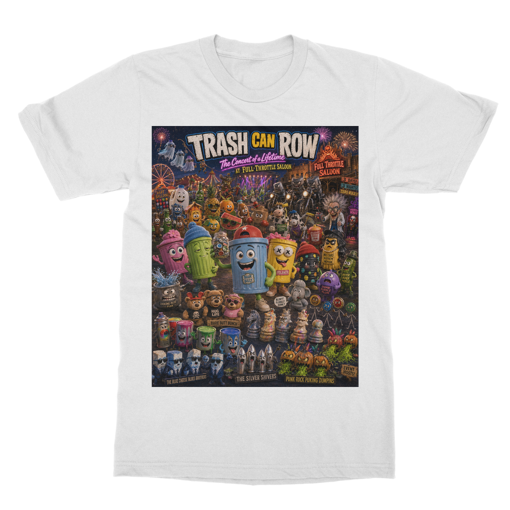 Trash Can Row: Concert for a Lifetime – T-Shirt Dress
