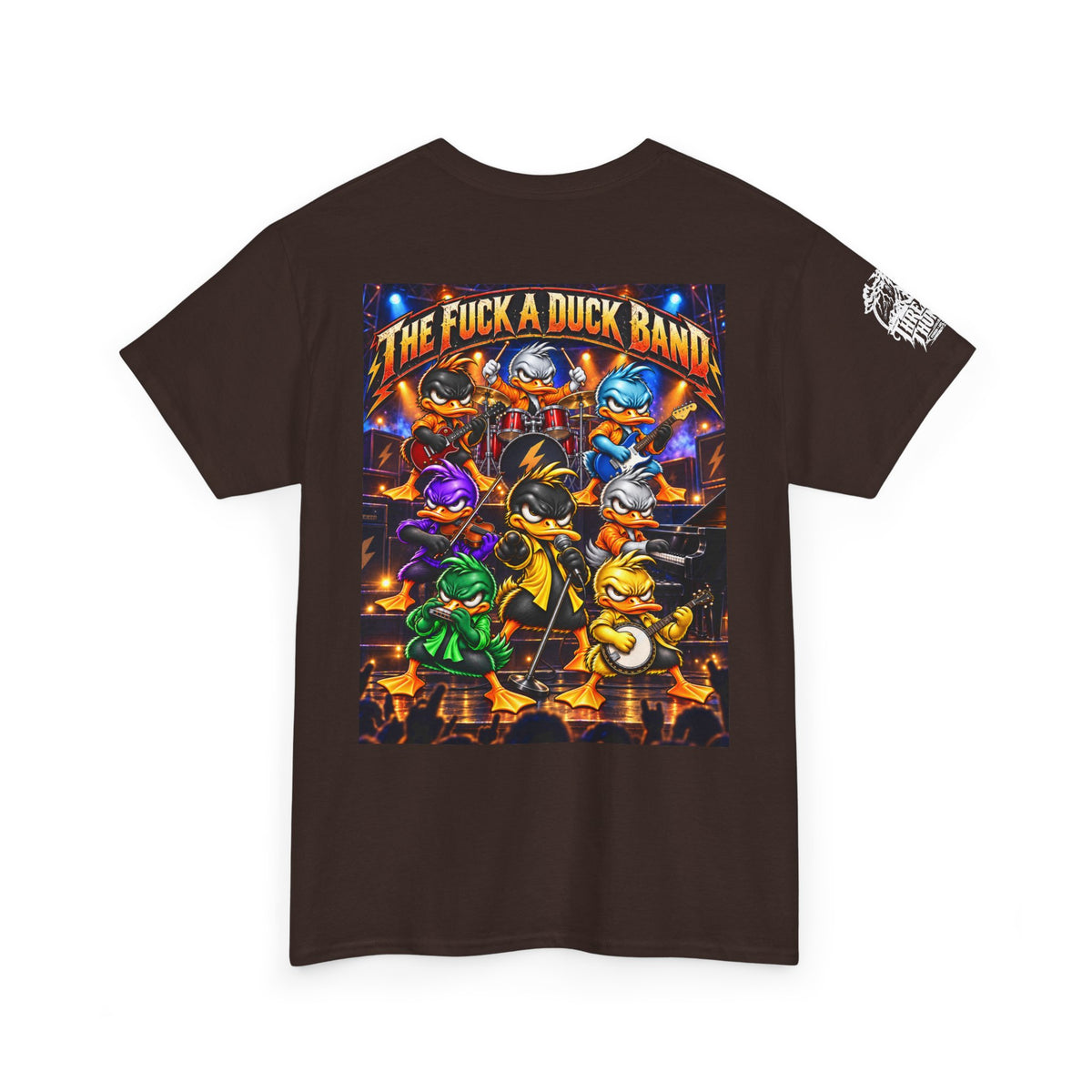 FUCK A DUCK BAND — Live Rock Show Back Graphic Tee