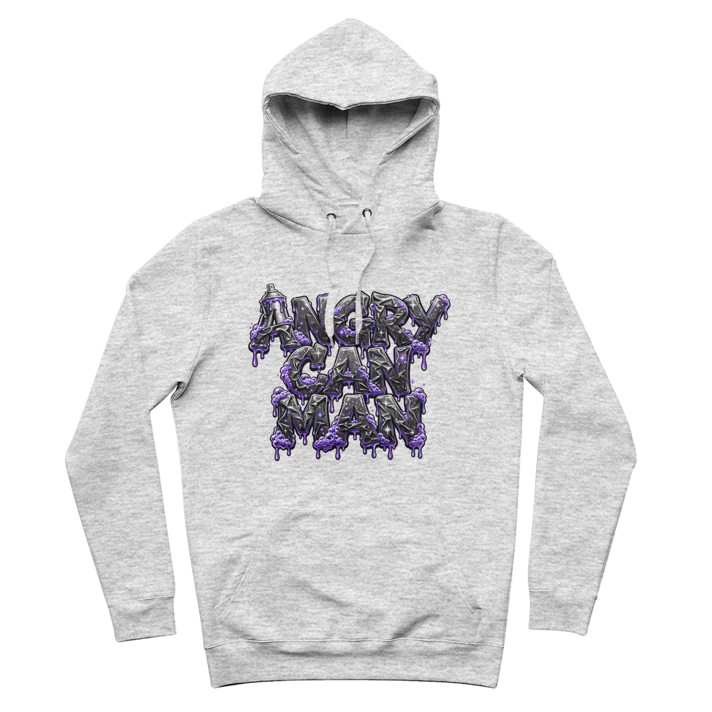 ANGRY CAN MAN 3.0 100% Organic Cotton Hoodie