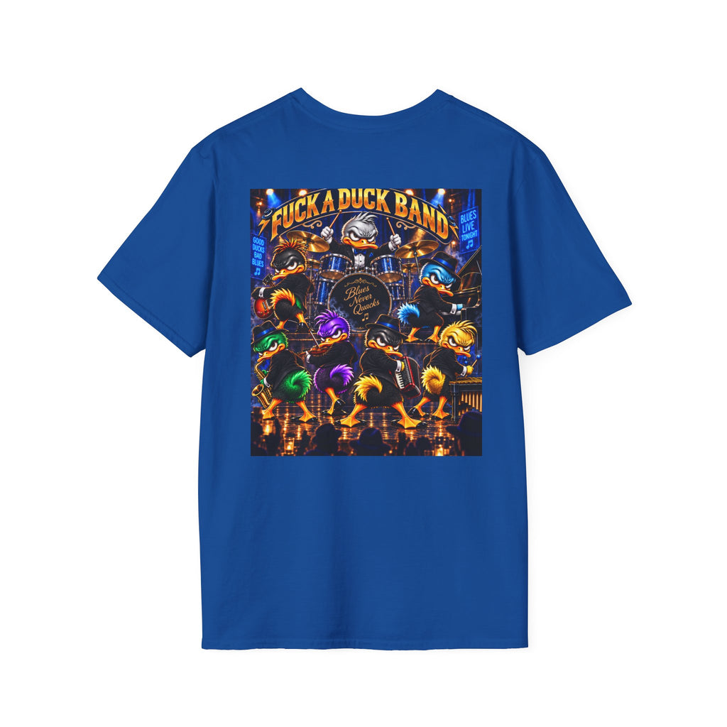 FUCK A DUCK BAND — Heavy Metal Duck Band Tee