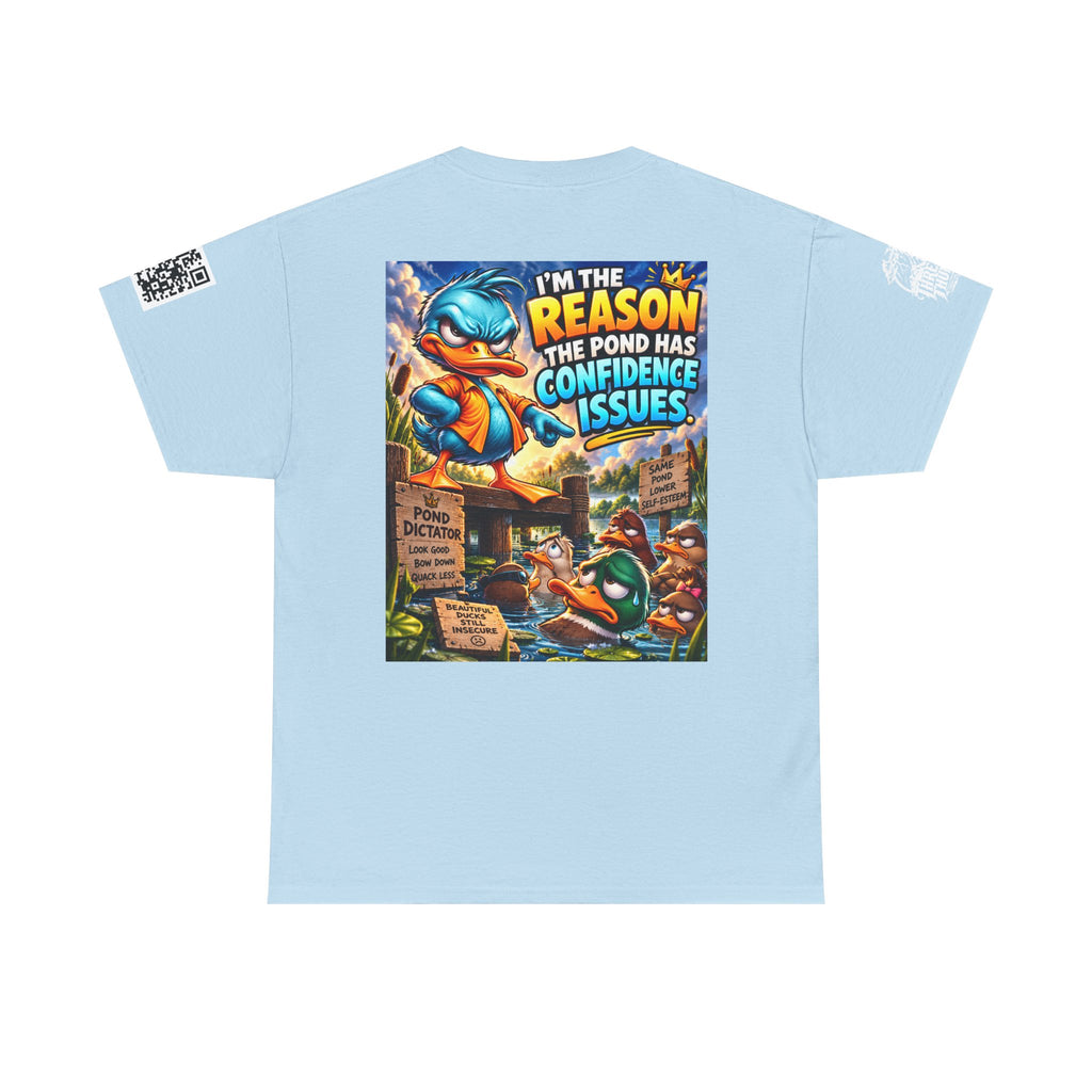 The Reason the Pond Has Confidence Issues Back Graphic Tee