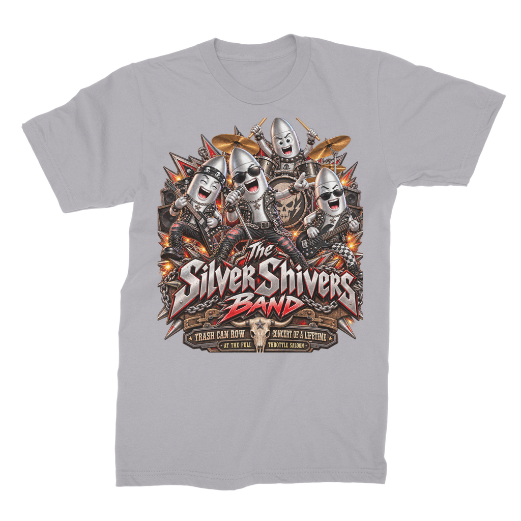 The Silver Shivers Band Premium Jersey Adult T-Shirt