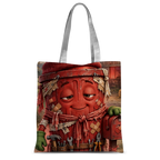 Trash Can Row Classic Sublimation Tote Bag