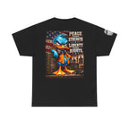 Peace Through Strength, Liberty Through Rights Back Graphic Tee
