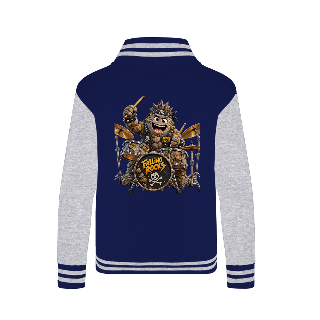 Falling Rocks COllection Varsity Jacket