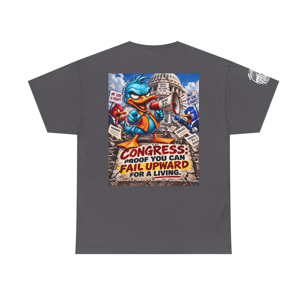 Congress — Proof You Can Fail Upward for a Living Back Graphic Tee