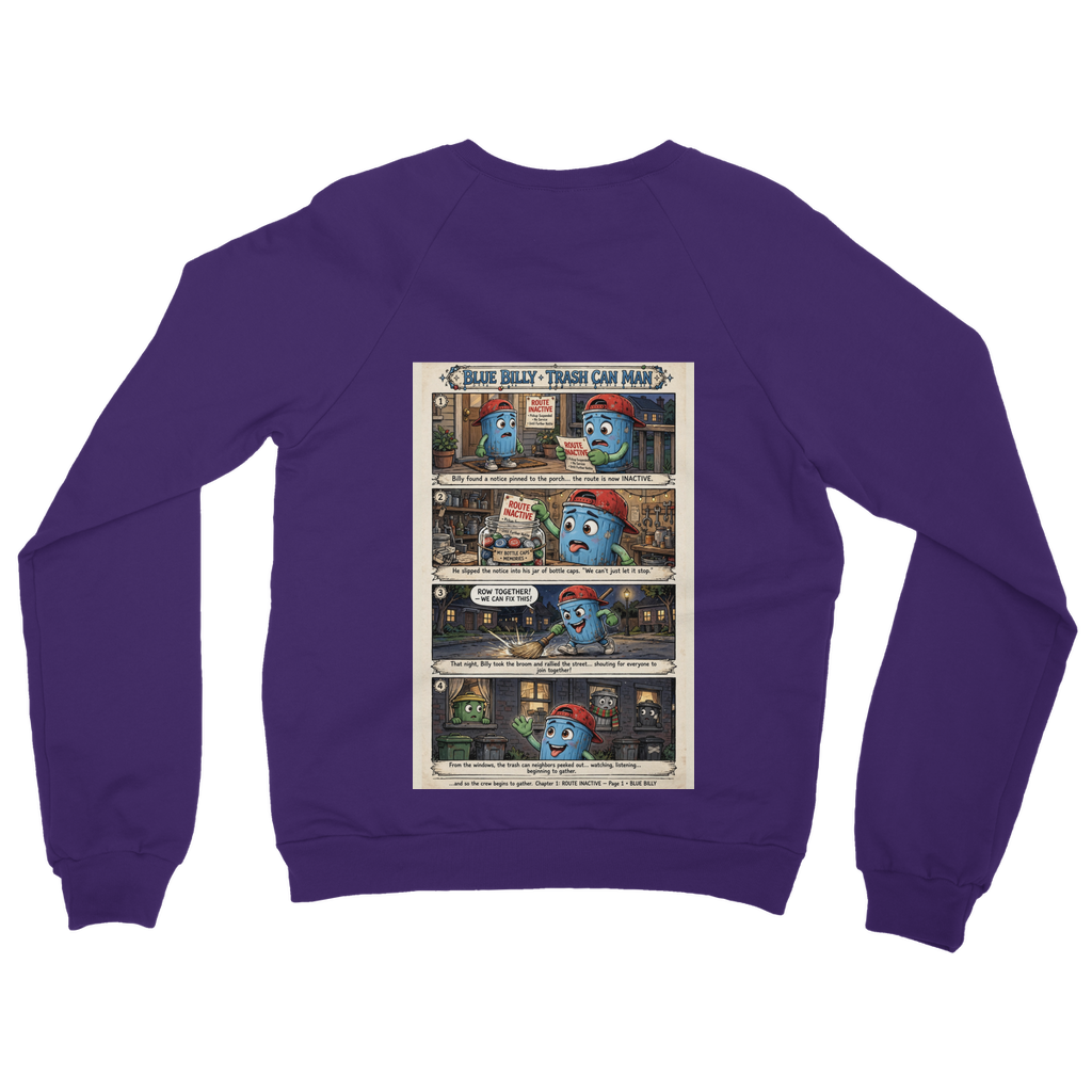Trash Can Row – Classic Adult Sweatshirt