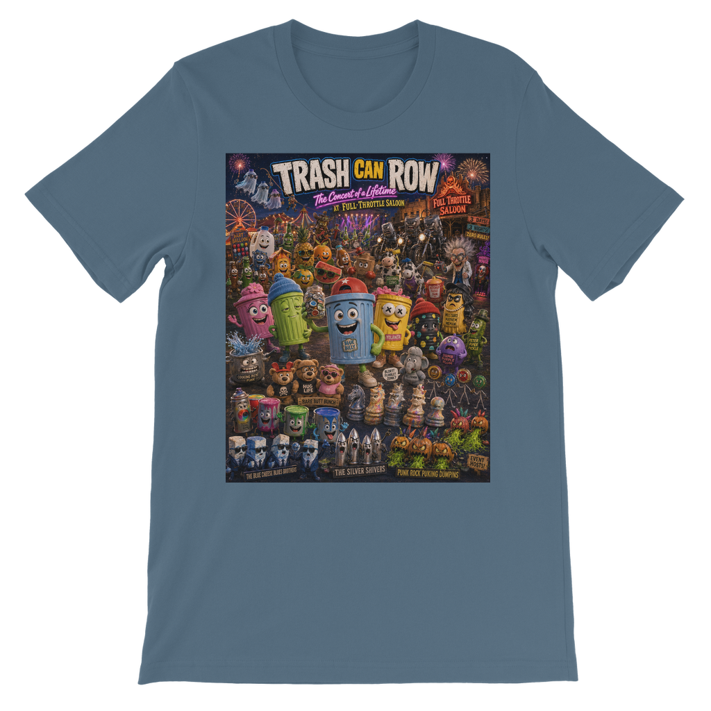 Trash Can Row: Concert for a Lifetime – Classic Kids T-Shirt