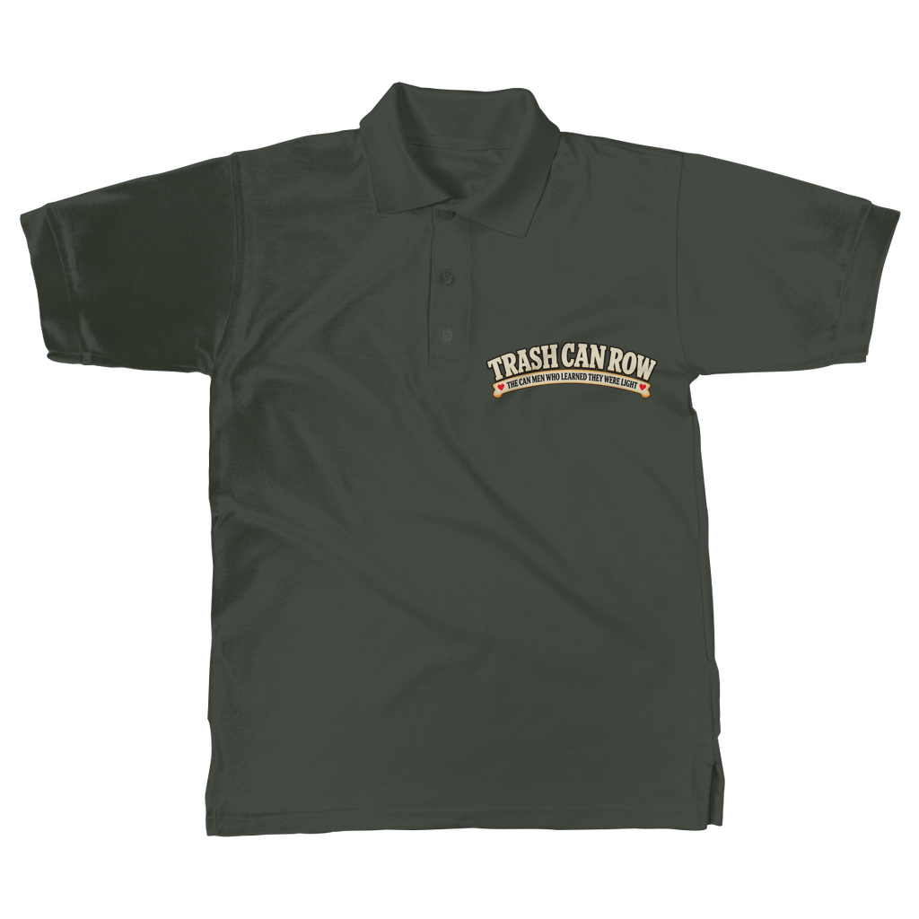 Trash Can Row Classic Adult Polo Shirt