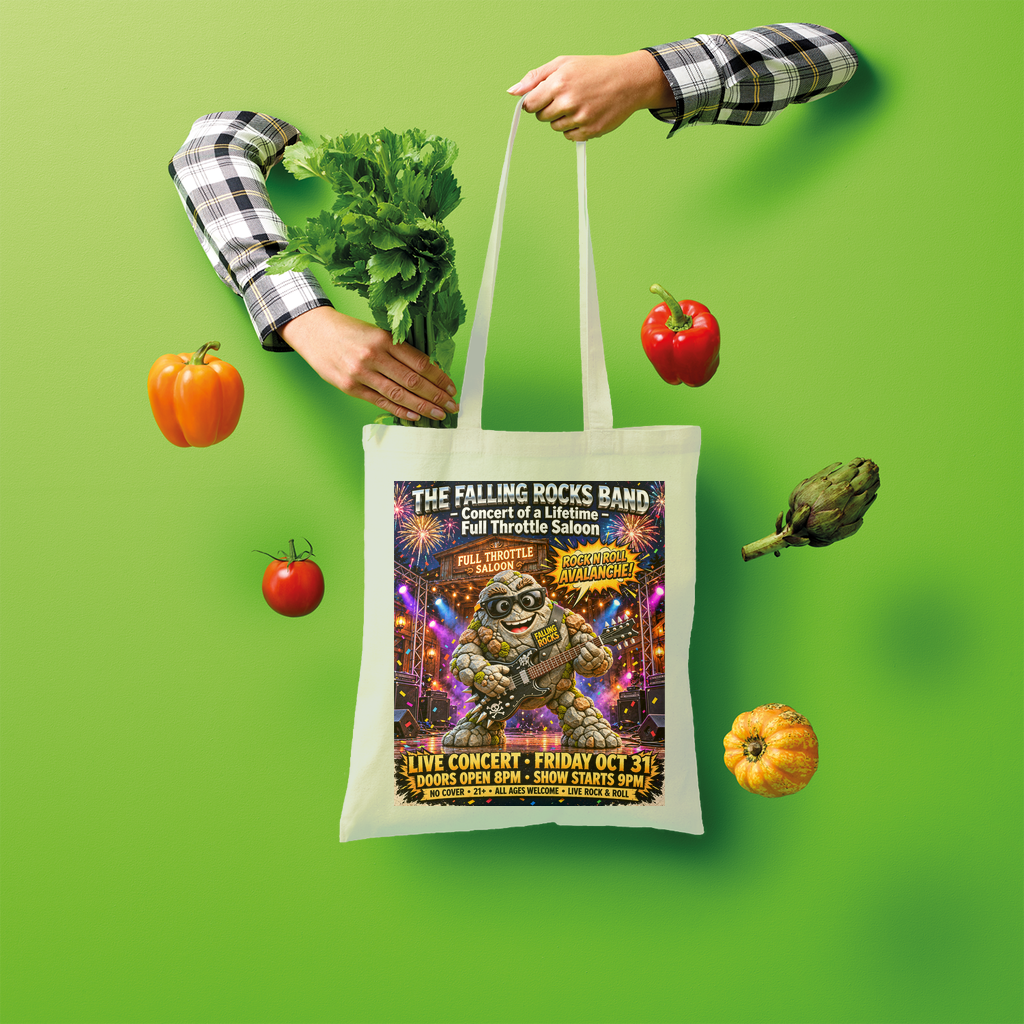 Falling Rocks COllection Shopper Tote Bag