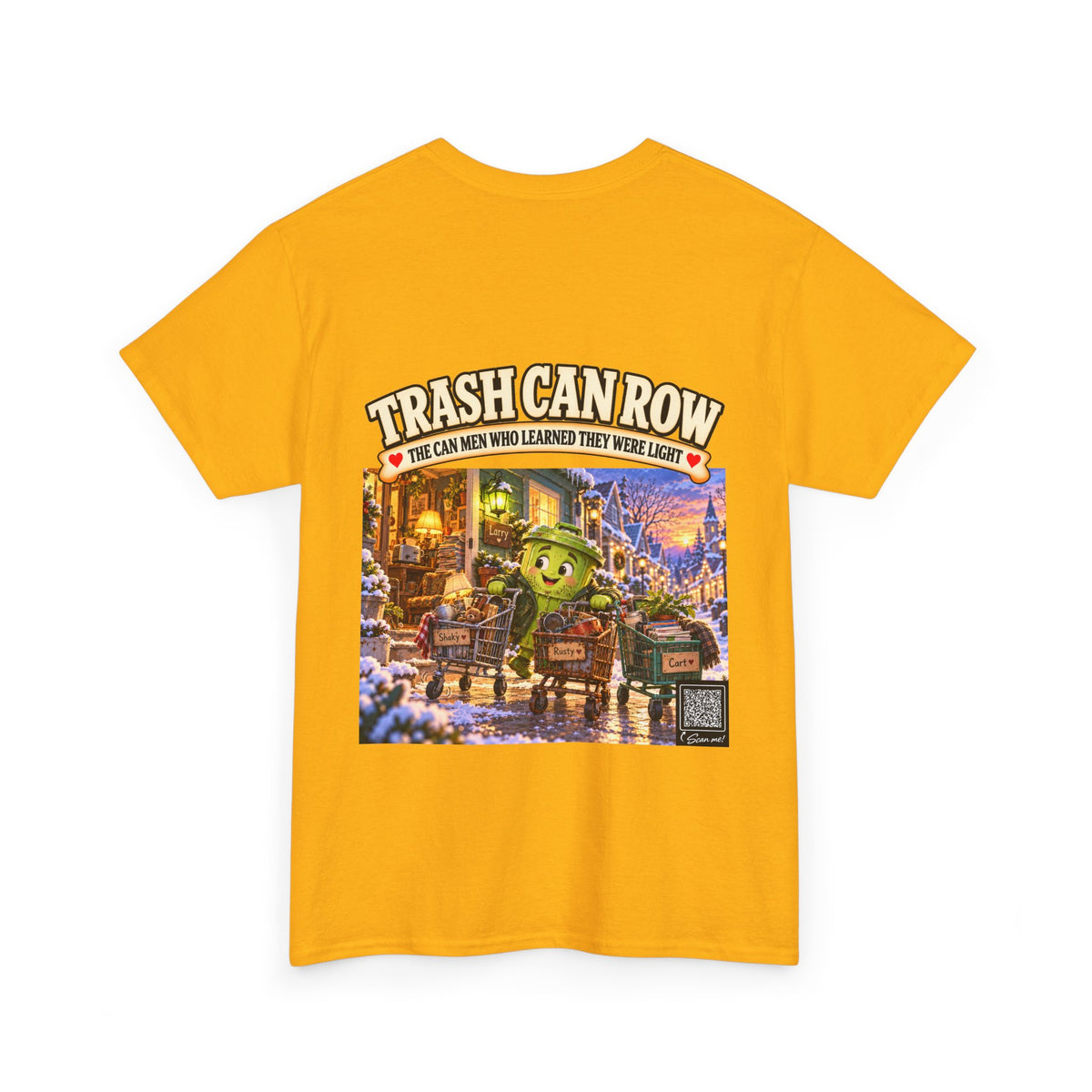 Trash Can Row Tee #6