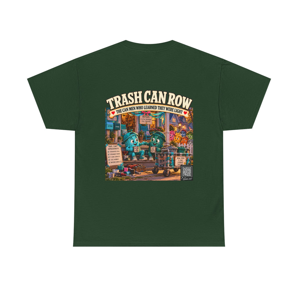 Trash Can Row Tee #1