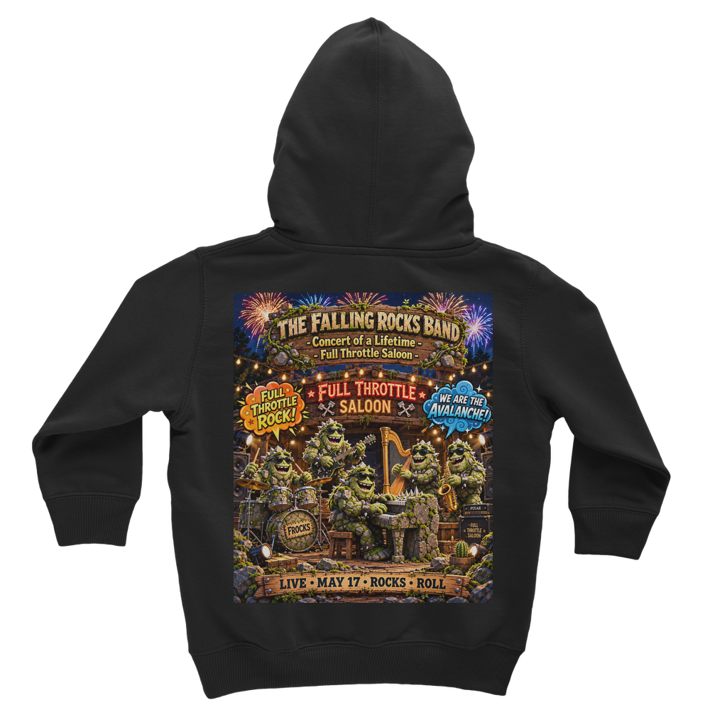 Falling Rocks COllection Classic Kids Hoodie