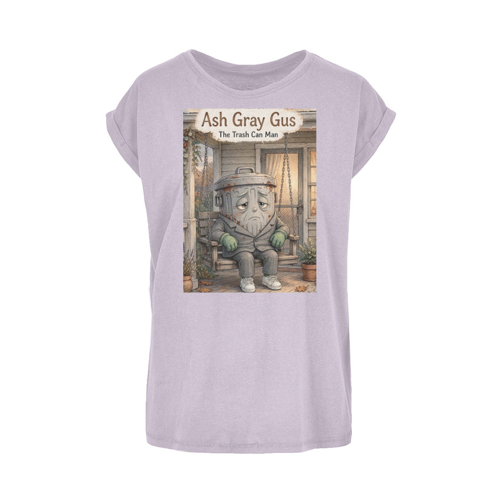 Trash Can Row Women's Extended Shoulder T-Shirt XS-5XL