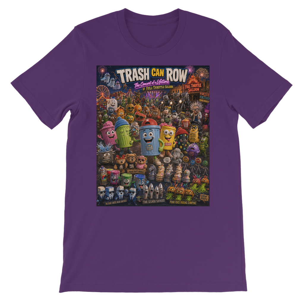Trash Can Row: Concert for a Lifetime – Classic Kids T-Shirt