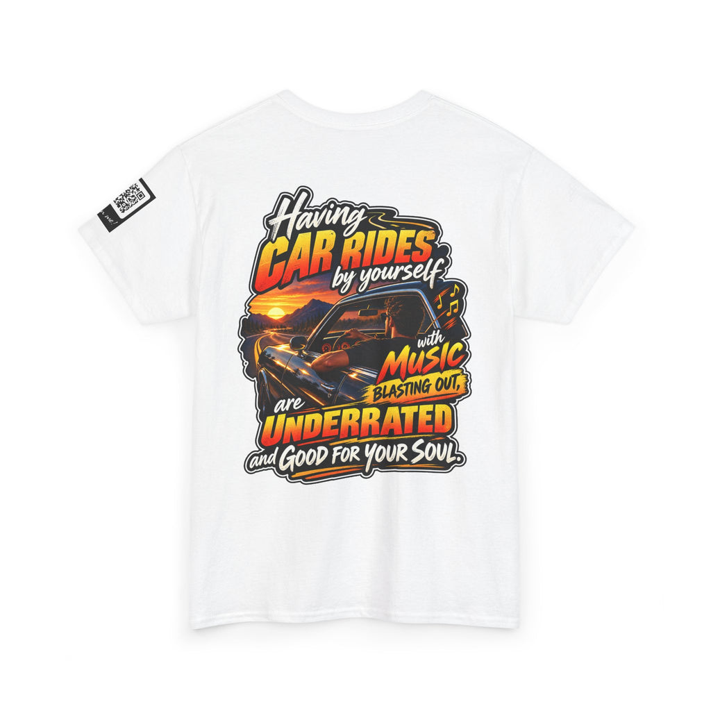 Solo Car Rides With Music Are Good for the Soul Back Graphic Tee
