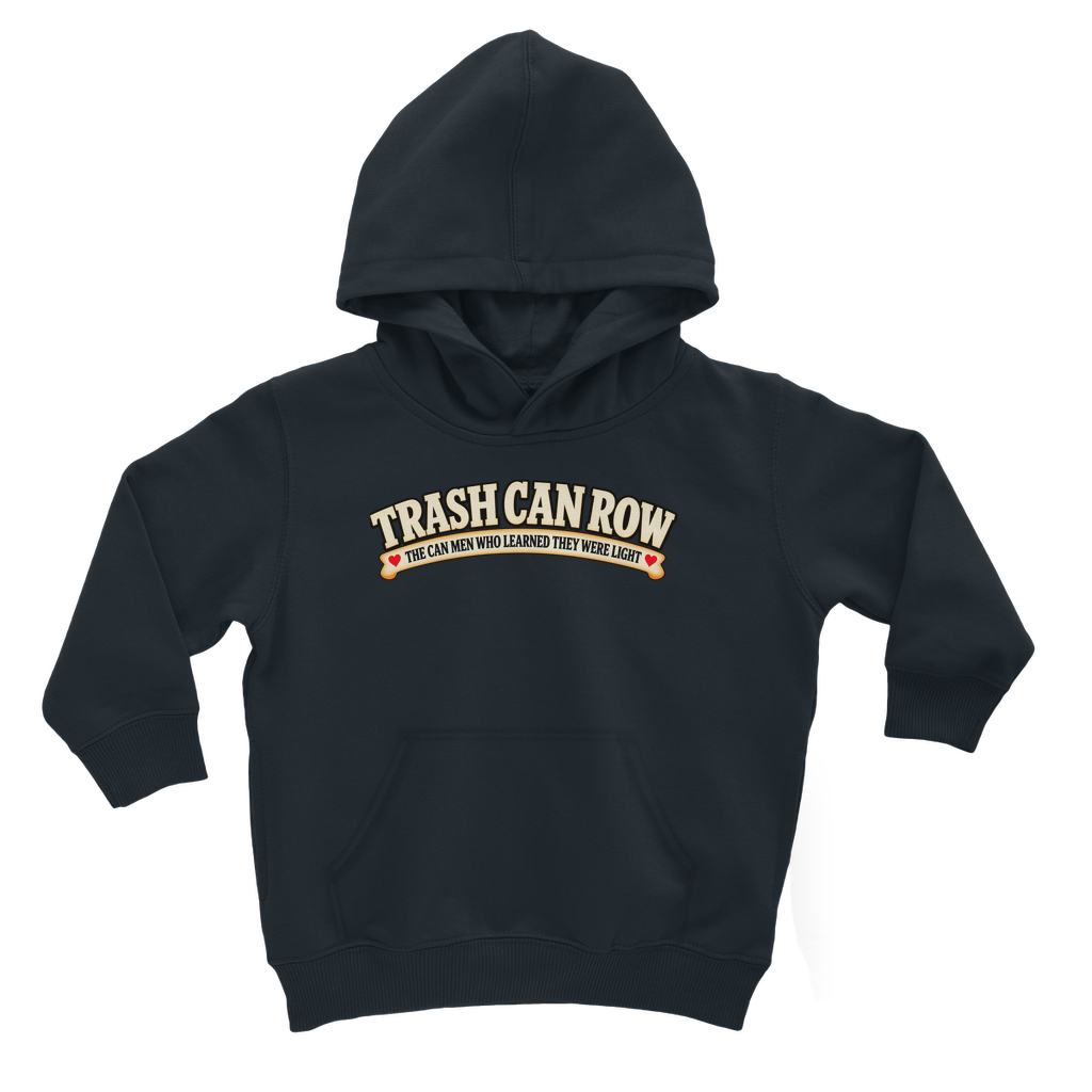 Trash Can Row Classic Kids Hoodie