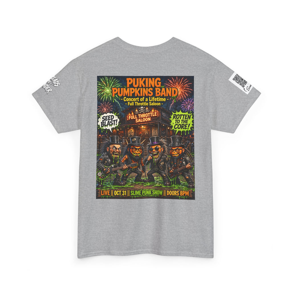 The Puking Pumpkins Punks #1 — Concert of Life - Horror Graphic T-Shirt