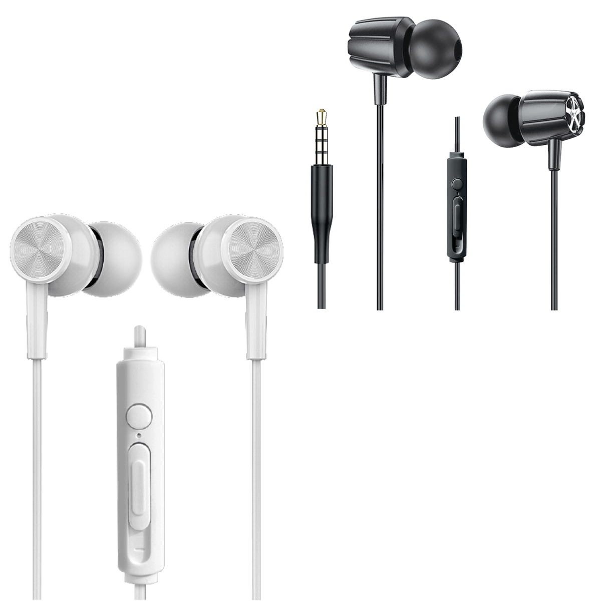 Xyst 3.5mm Stereo In-Ear Earbuds with Microphone