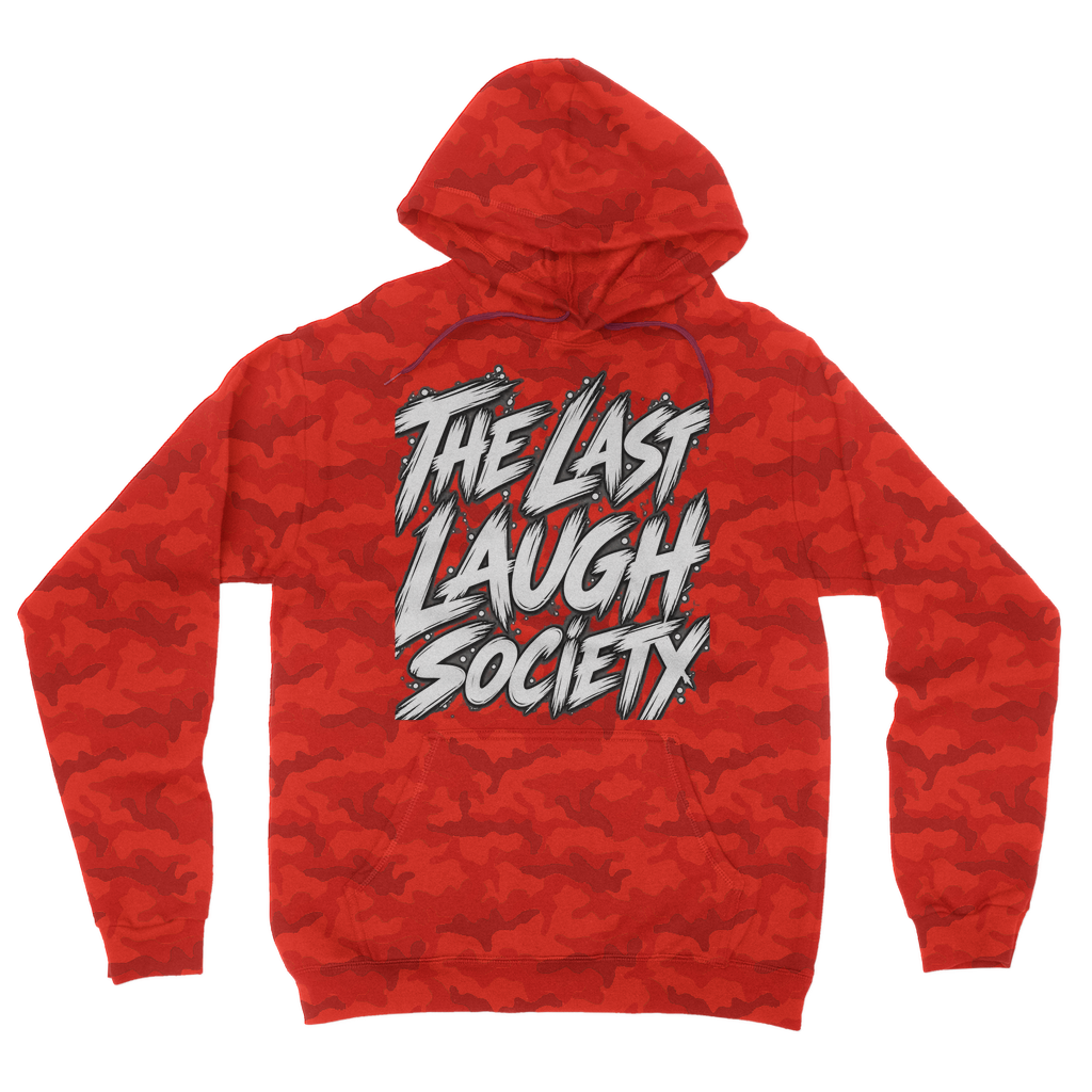 The Last Laugh Society Camouflage Adult Hoodie