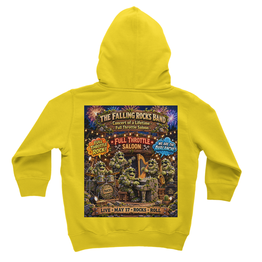 Falling Rocks COllection Classic Kids Hoodie