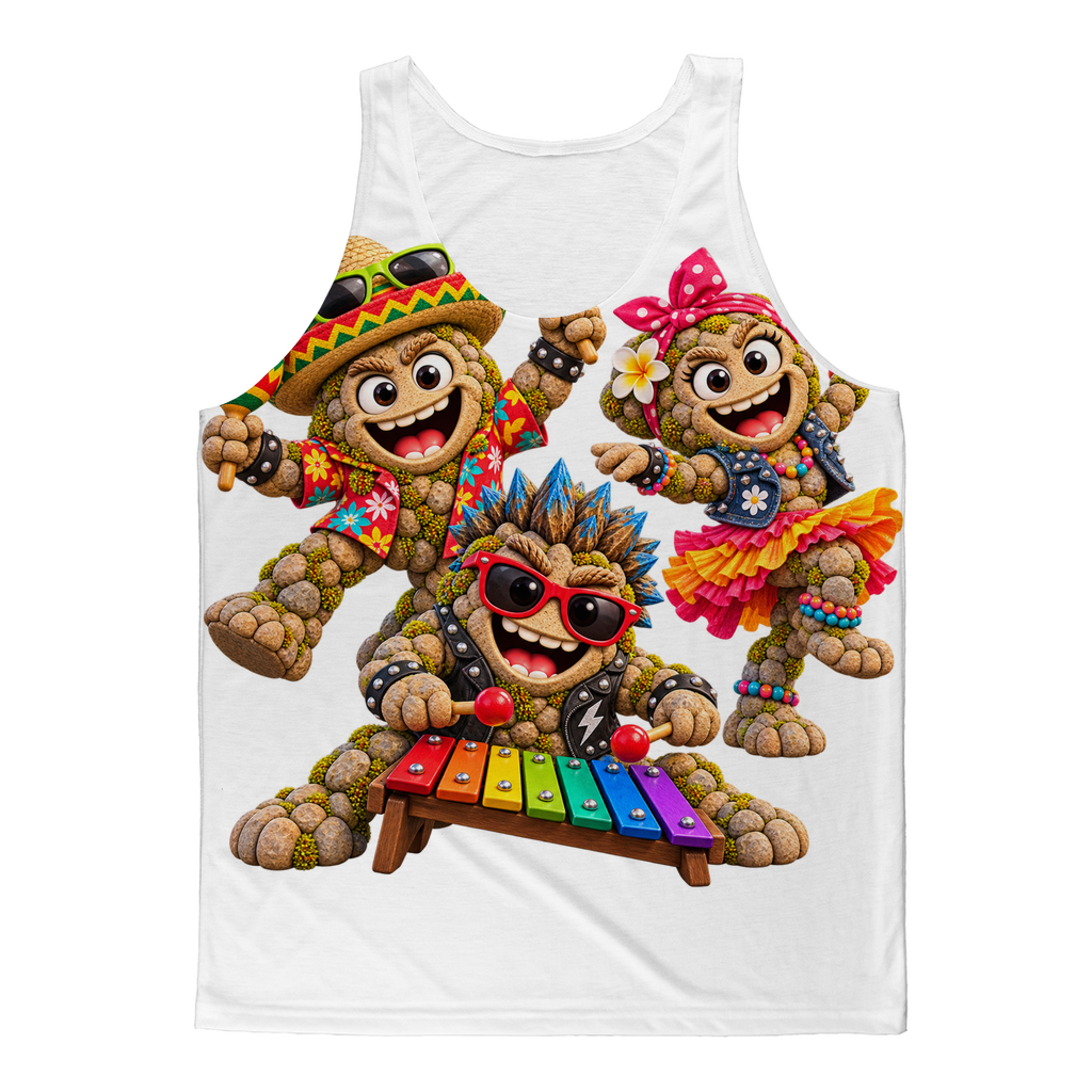 Falling Rocks COllection Classic Sublimation Adult Tank Top