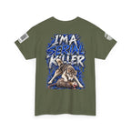 T-Shirt — "I'm A Serial Killer" Wolf Graphic Tee