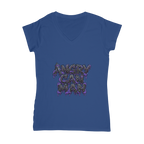 ANGRY CAN MAN 3.0 Classic Women's V-Neck T-Shirt