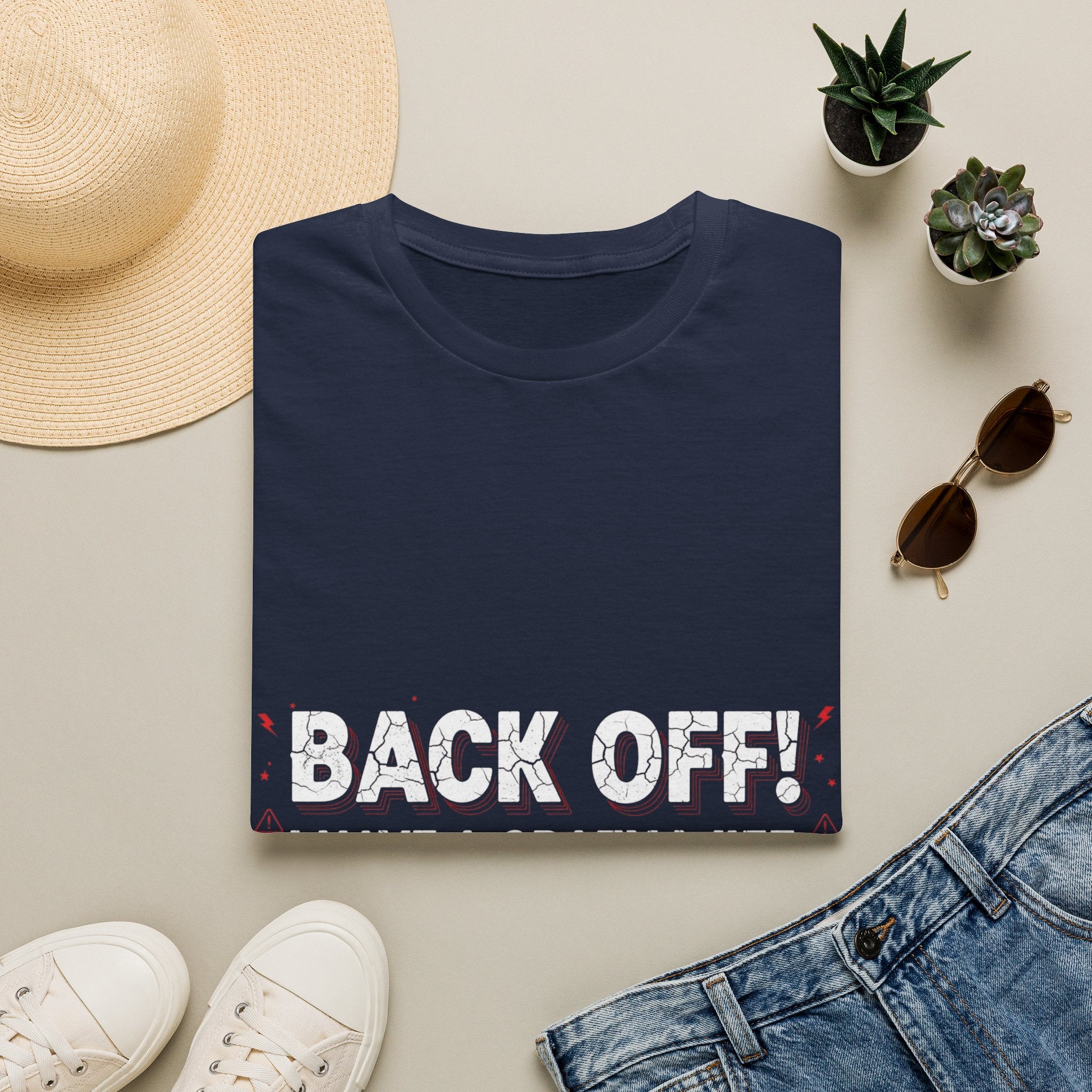 Back Off! I Have a Crazy Wife T-Shirt