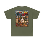 Funny Goose T-Shirt — "My Ducks Aren't in a Row" Humorous Farm Animal Tee