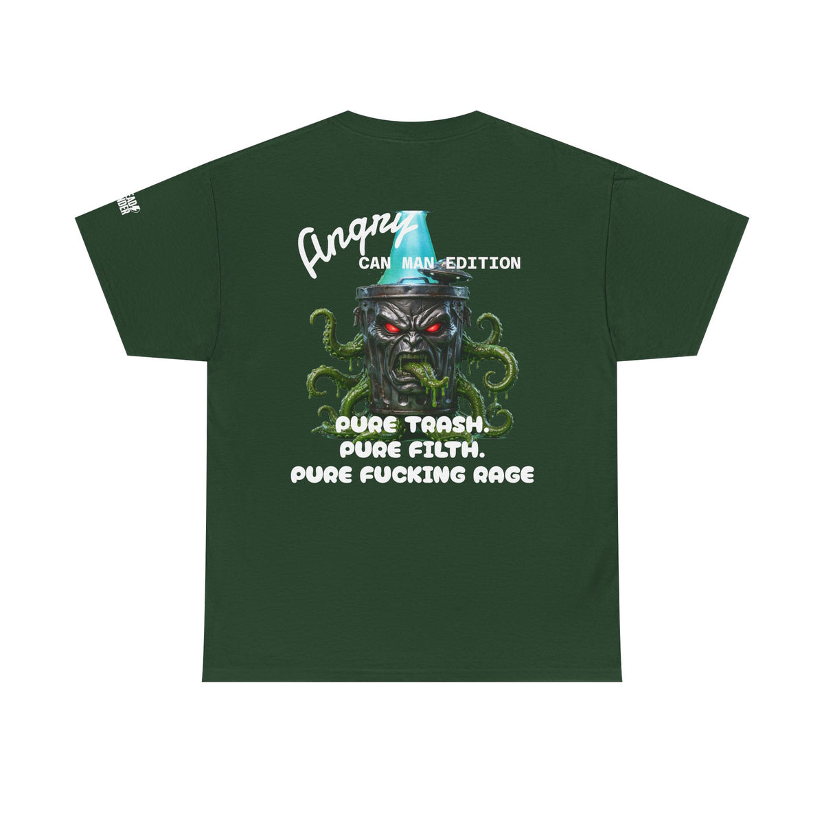 T-Shirt — Angry Can Man Monster Graphic Tee
