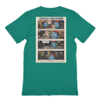 Trash Can Row – Premium Jersey Adult T-Shirt