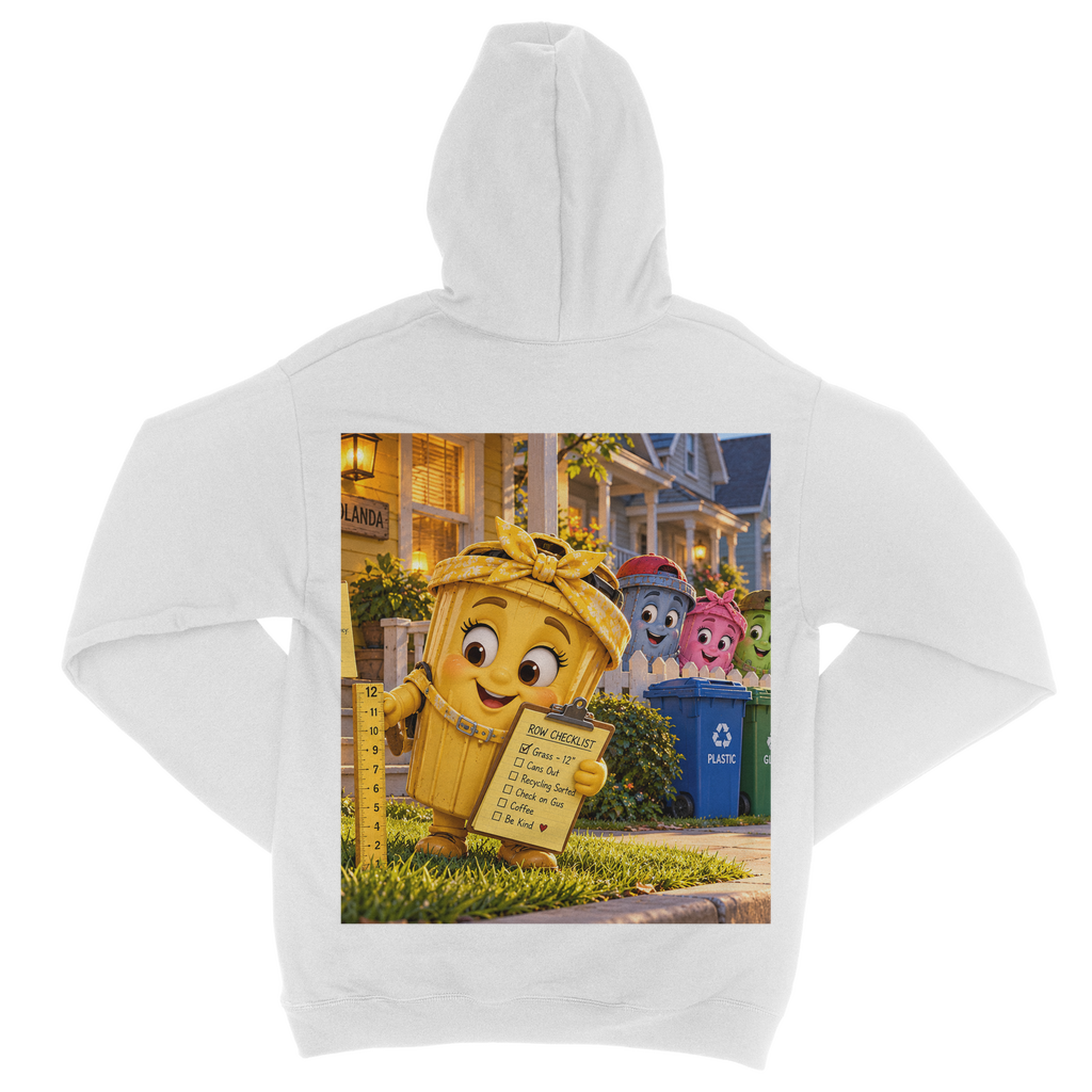 Trash Can Row – Classic Adult Zip Hoodie
