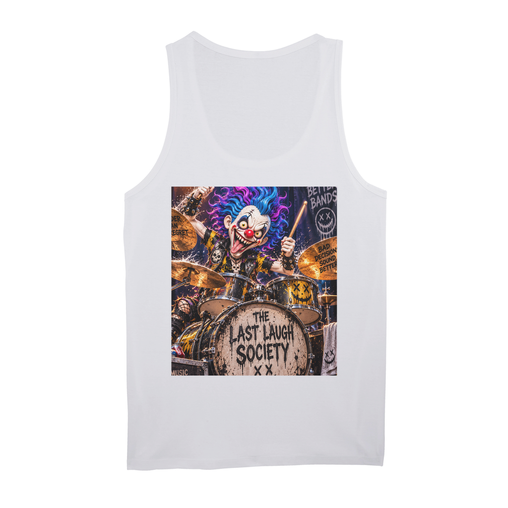 The Last Laugh Society Organic Jersey Unisex Tank Top