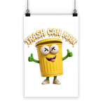 TRASH CAN MAN Classic Poster