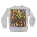 Trash Can Row Classic Kids Sweatshirt