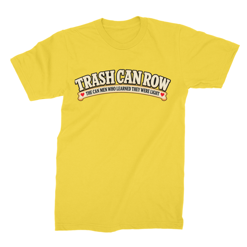 Trash Can Row Unisex Heavy Cotton T-Shirt