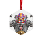 ANGRY CAN MAN 3.0 Metal Hanging Ornament