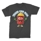 TRASH CAN MAN Premium Jersey Adult T-Shirt