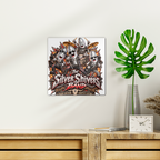 The Silver Shivers Band Wall Tile