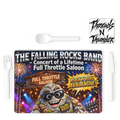 Falling Rocks COllection Single Placemat and Coaster Set