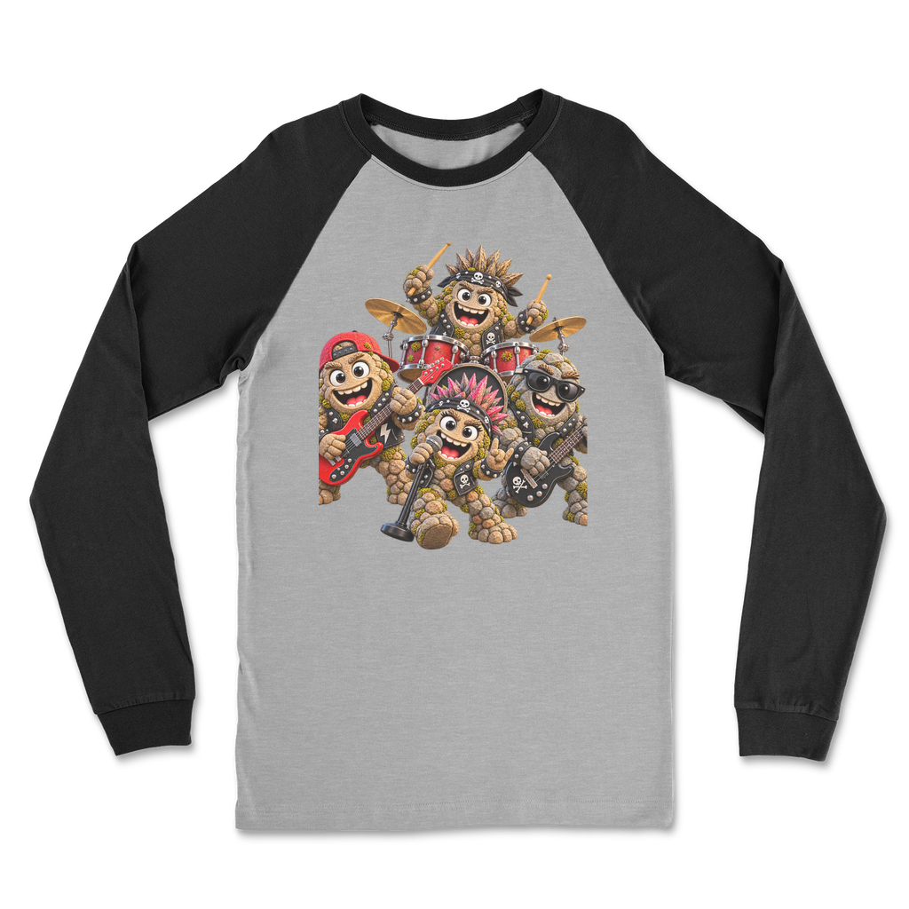Falling Rocks COllection Classic Raglan Long Sleeve Shirt